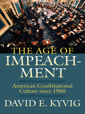 cover image of The Age of Impeachment